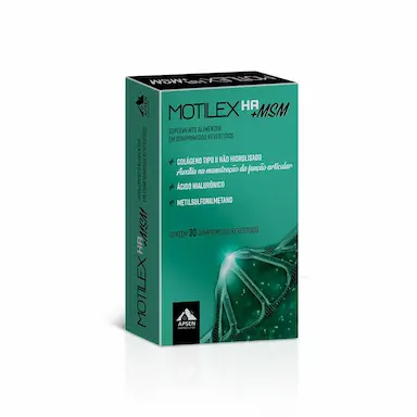 Suplemento Alimentar Motilex HA + MSM 30 comprimidos